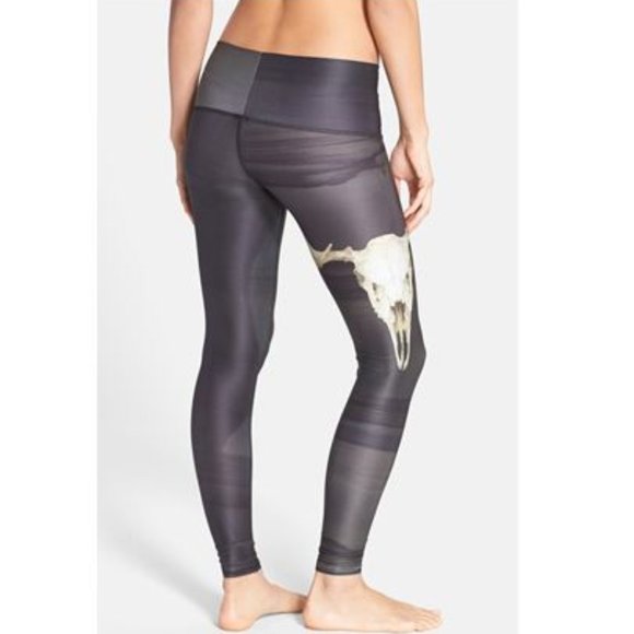 Skull Hot Pant Yoga Leggings 